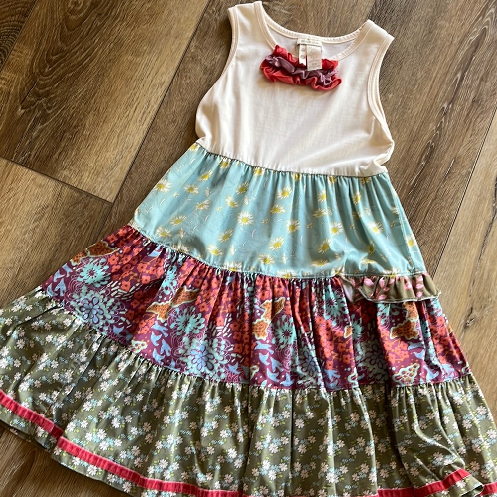 Matilda Jane Country Fields tiered tank dress